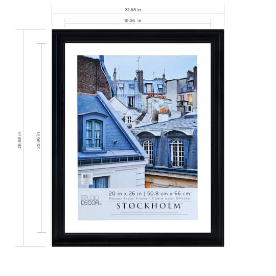 Black X 26 Float Poster Frame Stockholm By Studio Decor Michaels Black X 26 Float Poster Frame Stockholm By Studio Decor Michaels